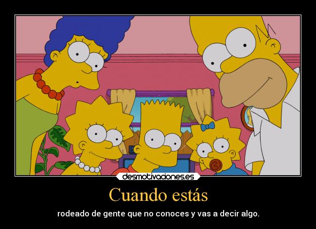 carteles simpsons arte gracioso timidez desmotivaciones