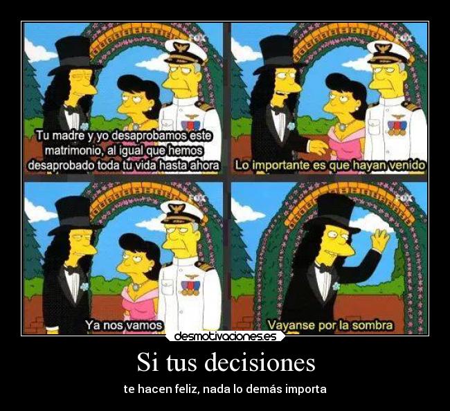 Si tus decisiones - 