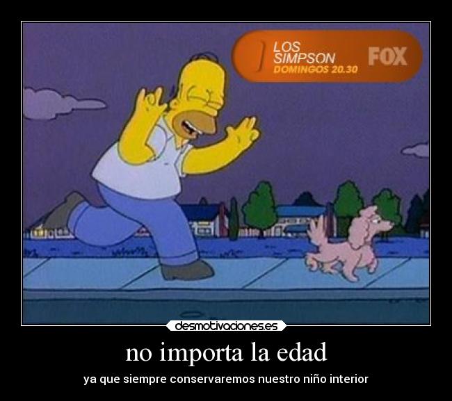 no importa la edad -
