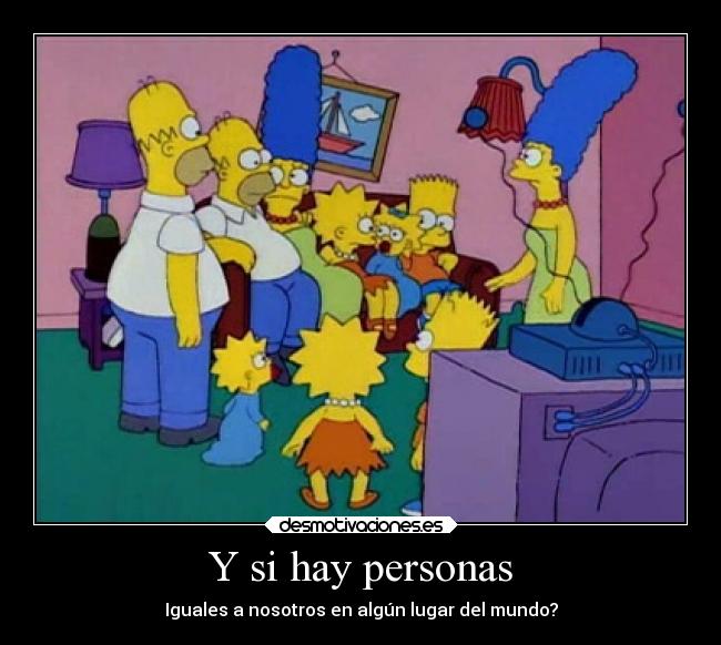 Y si hay personas -