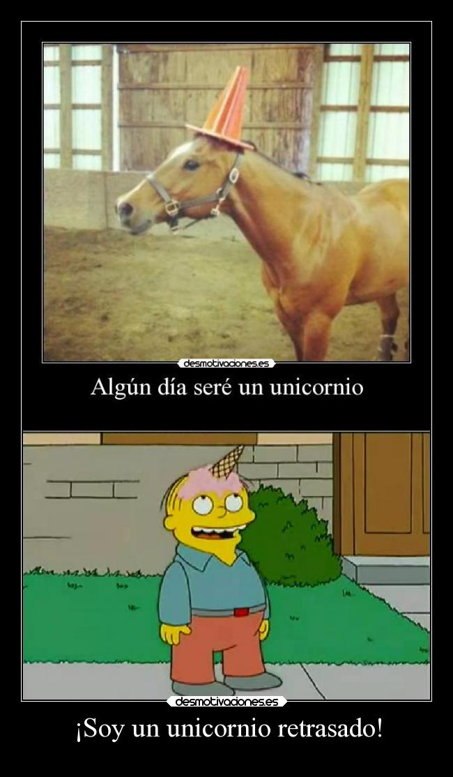 carteles simpsons humor ralphwiggum soyununicornioretrasado desmotivaciones