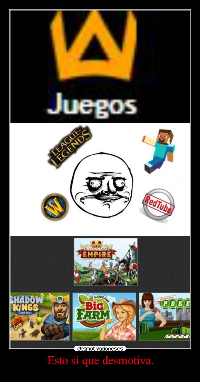 Esto si que desmotiva. - 