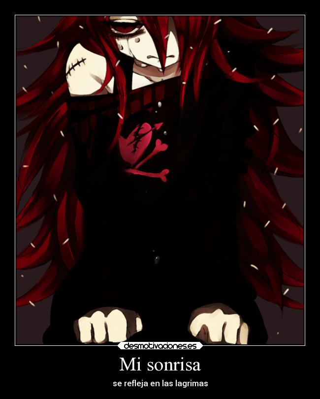 Mi sonrisa - se refleja en las lagrimas