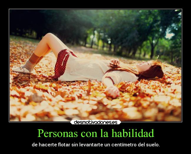 Personas con la habilidad - 