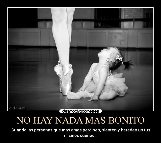 NO HAY NADA MAS BONITO - 