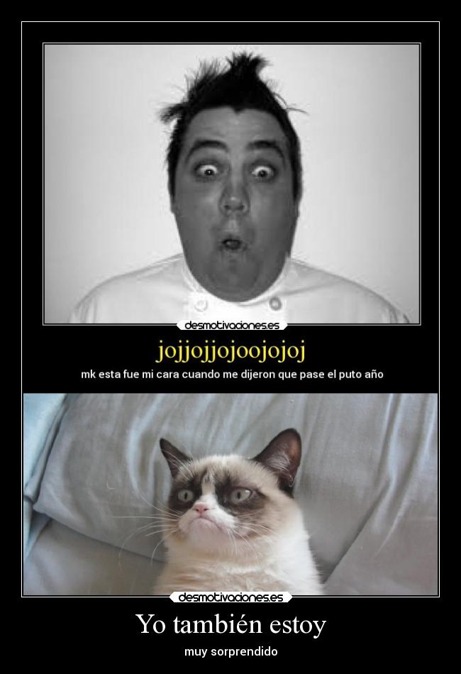 Yo también estoy - muy sorprendido