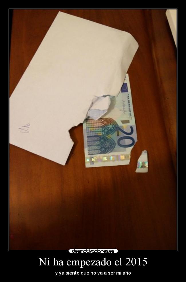 Ni ha empezado el 2015 -