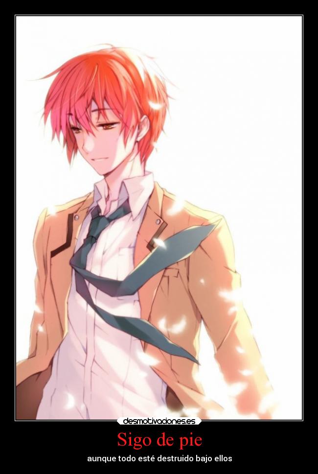 Sigo de pie - aunque todo esté destruido bajo ellos