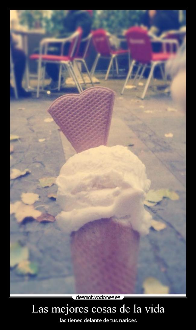 Las mejores cosas de la vida -