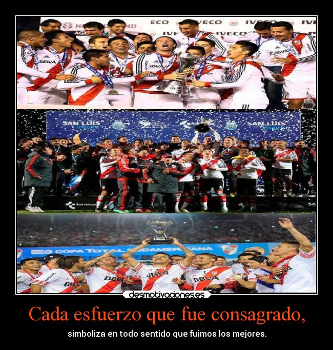 carteles vida amor futbol deportes devilbrigade argentina river plate torneofinal superfinal copasudamericana desmotivaciones