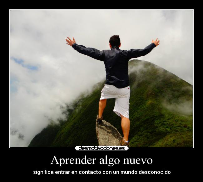 Aprender algo nuevo - 
