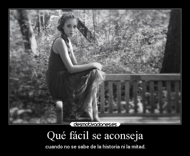 Qué fácil se aconseja -