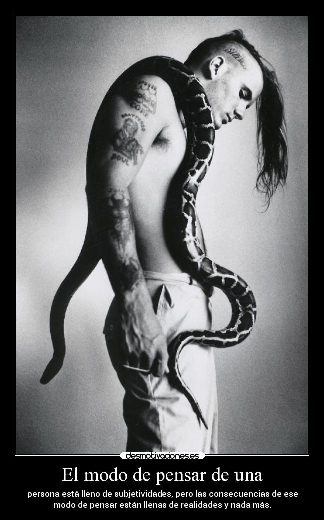El modo de pensar de una - 