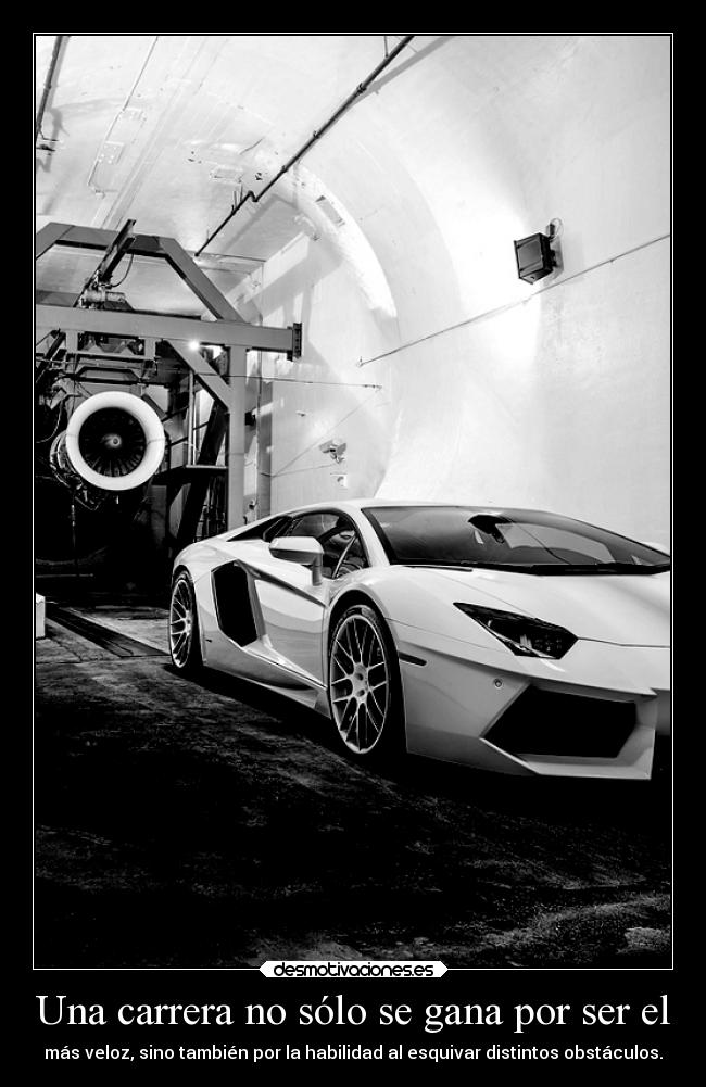 Una carrera no sólo se gana por ser el -