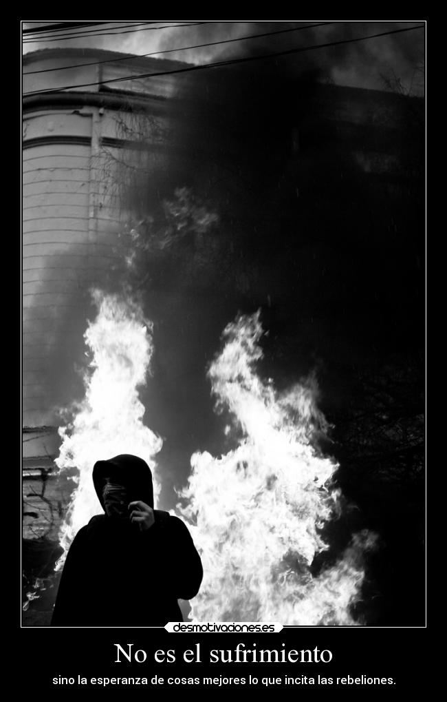 No es el sufrimiento - 
