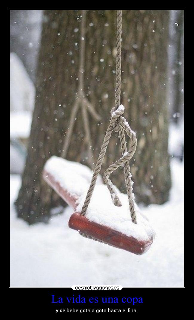 La vida es una copa -