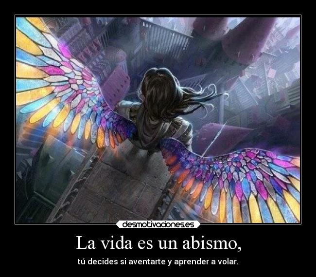 carteles vida libertad vida anime desmotivaciones