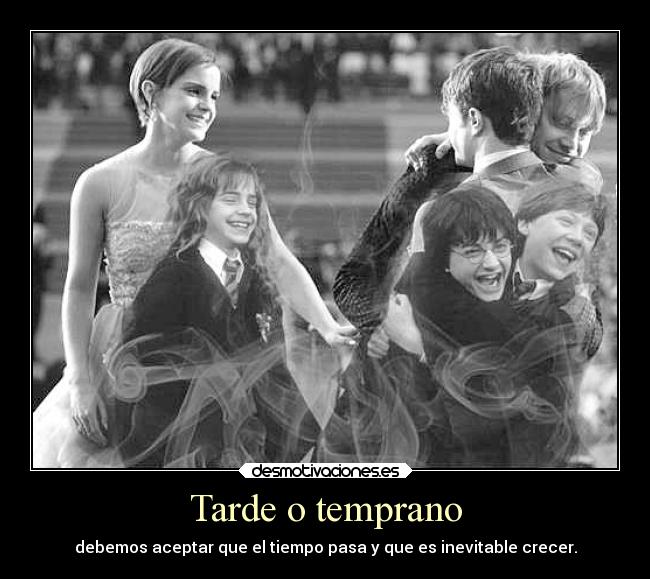 Tarde o temprano - 