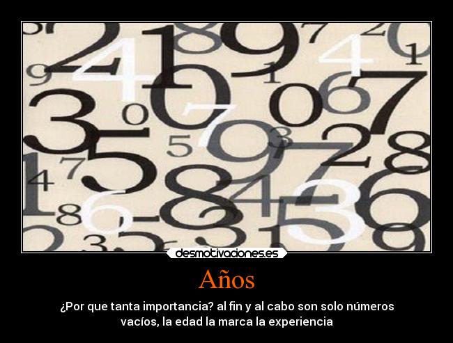 Años -