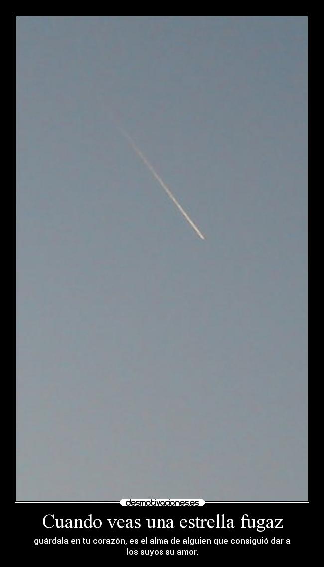 Cuando veas una estrella fugaz - 