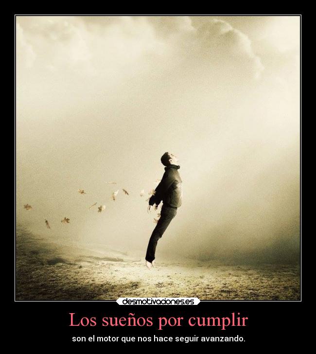 carteles vida suenos motor desmotivaciones