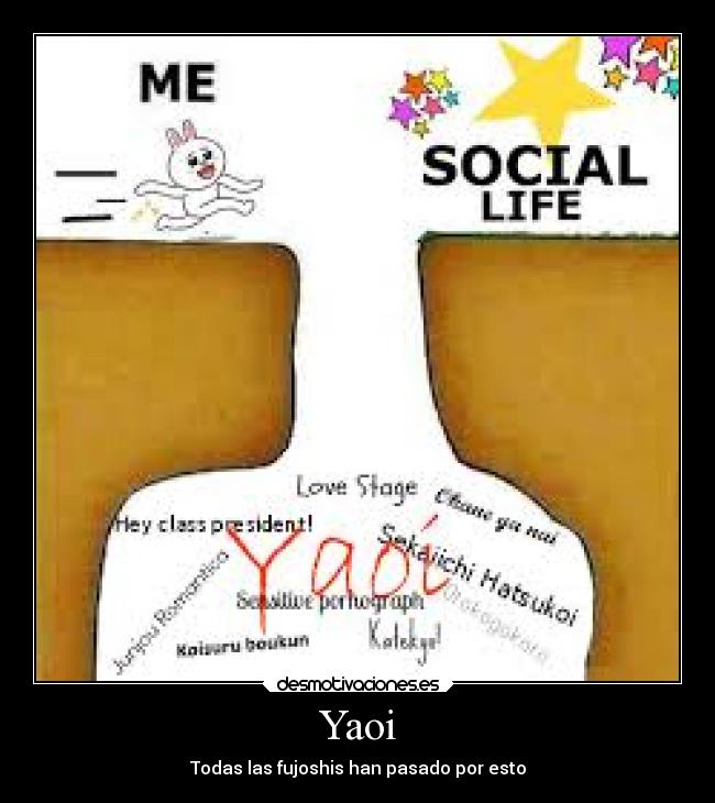 carteles vida una fujoshi desmotivaciones