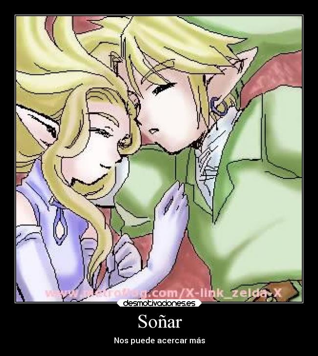 carteles videojuegos amor the legend zelda zelink link rinku zeruda densetsu nintendo ocarina time desmotivaciones