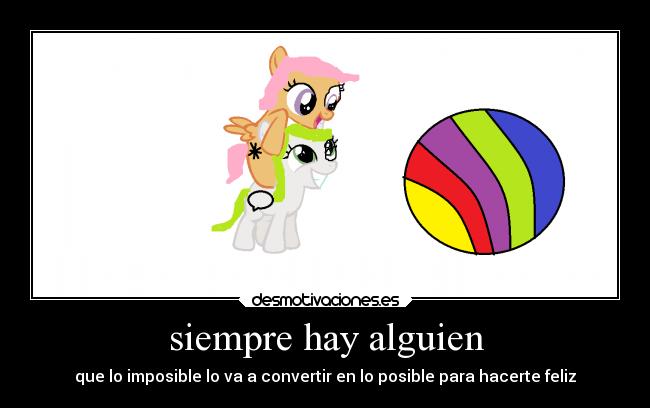 siempre hay alguien -