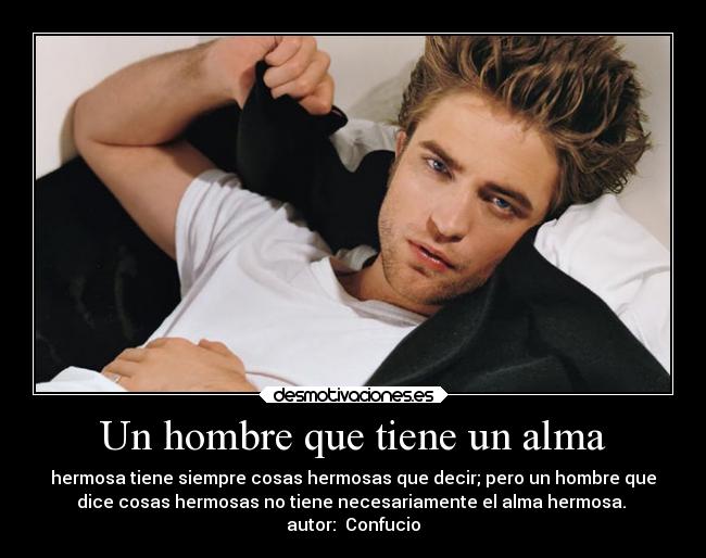 Un hombre que tiene un alma - 