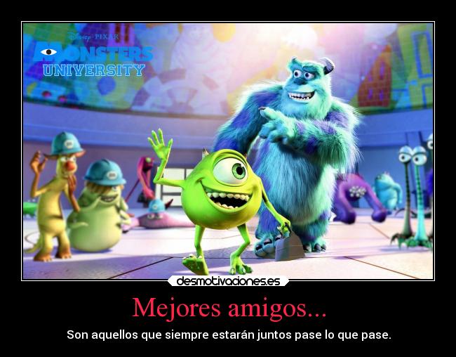carteles amigos amistad desmotivaciones