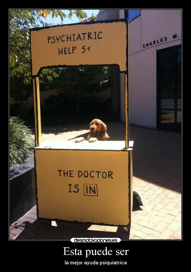 Esta puede ser - la mejor ayuda psiquiatrica