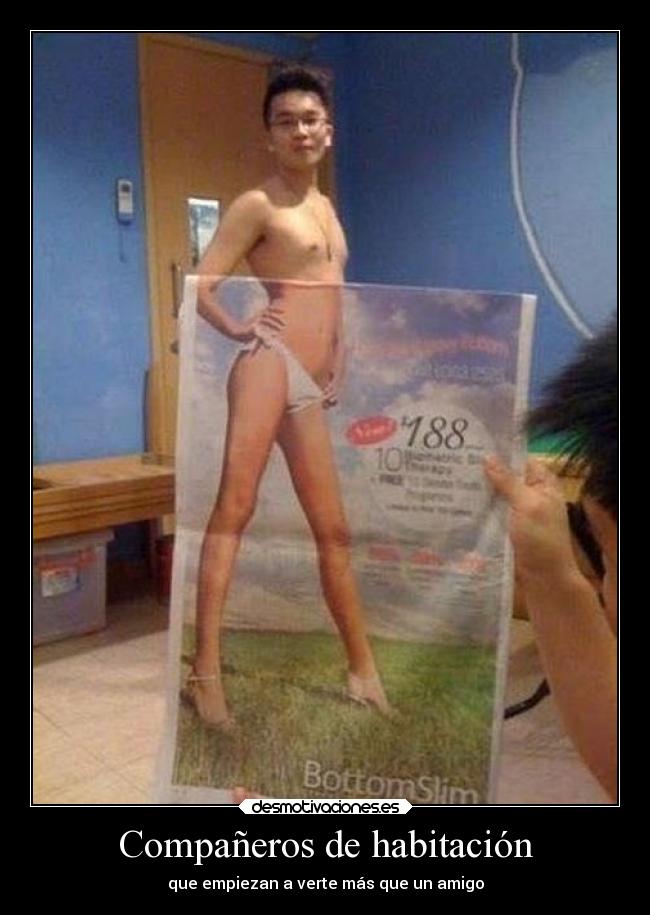 Compañeros de habitación - que empiezan a verte más que un amigo
