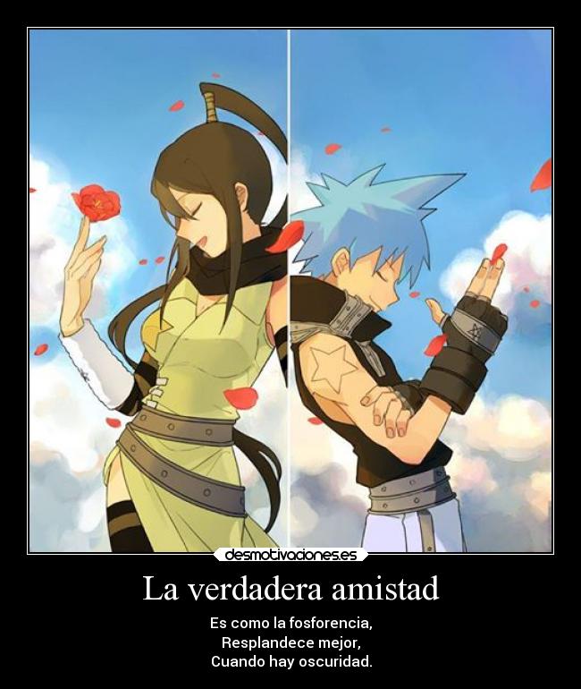 La verdadera amistad -