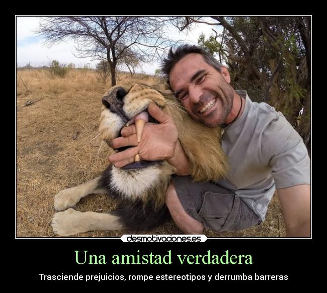 Una amistad verdadera -