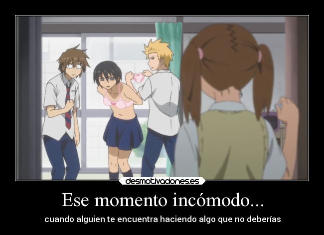 carteles amistad anime incomodo desmotivaciones