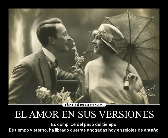 EL AMOR EN SUS VERSIONES - 