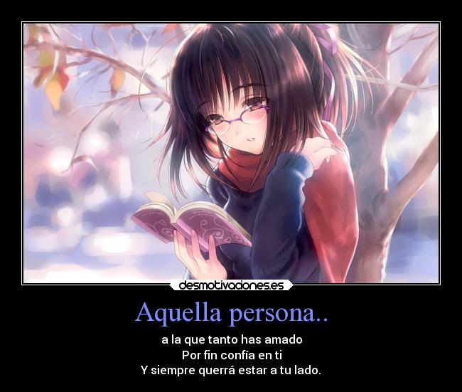 Aquella persona.. -