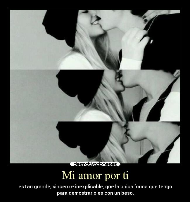 Mi amor por ti -
