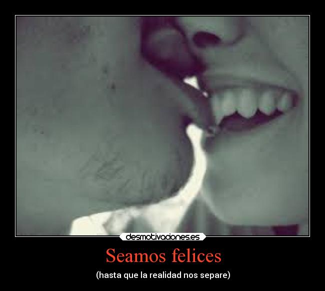 Seamos felices - (hasta que la realidad nos separe)