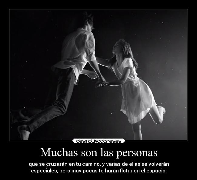 Muchas son las personas -