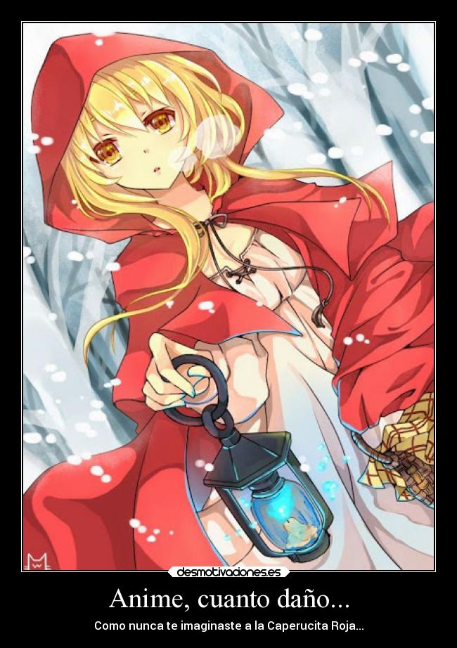 Anime, cuanto daño... - 