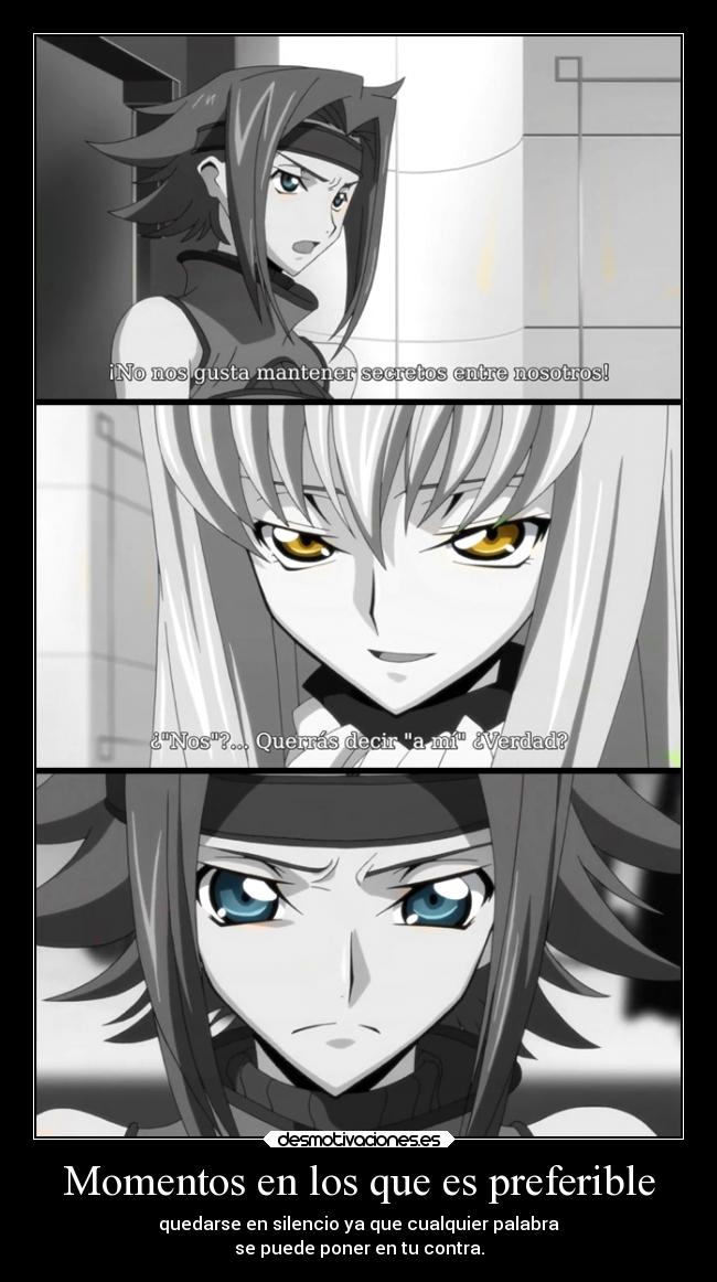 carteles anime code geass cc2 kallen jesshellscythe desmotivaciones