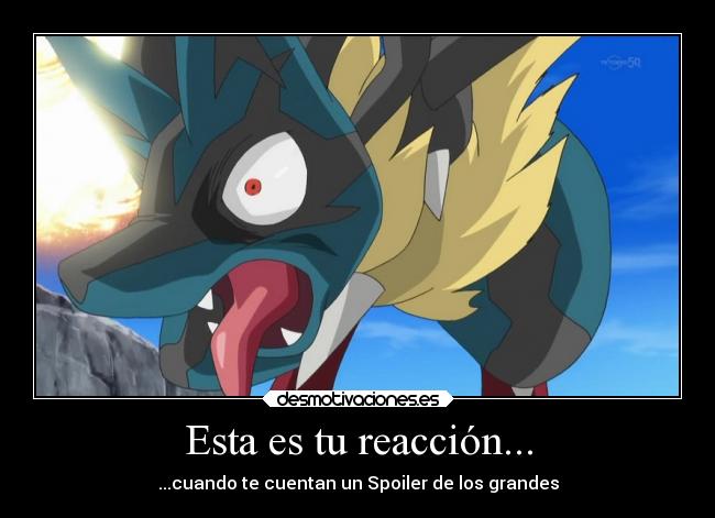 Esta es tu reacción... -