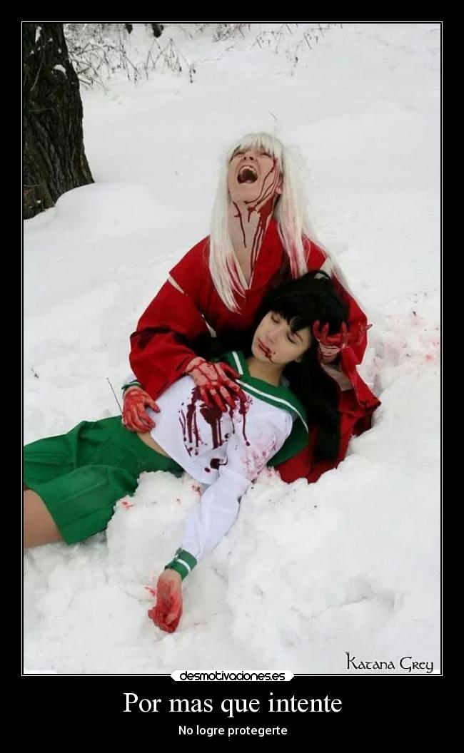 Por mas que intente -