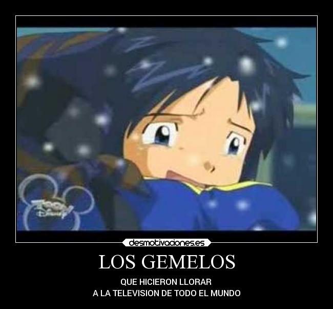 LOS GEMELOS - QUE HICIERON LLORAR
A LA TELEVISION DE TODO EL MUNDO