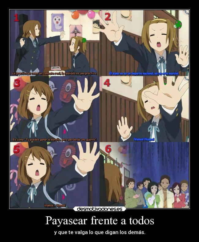 Payasear frente a todos - 