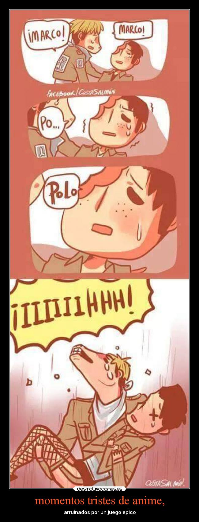 momentos tristes de anime, - 