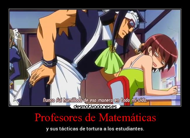 Profesores de Matemáticas -