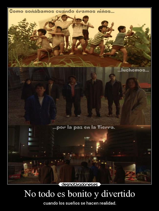 No todo es bonito y divertido -