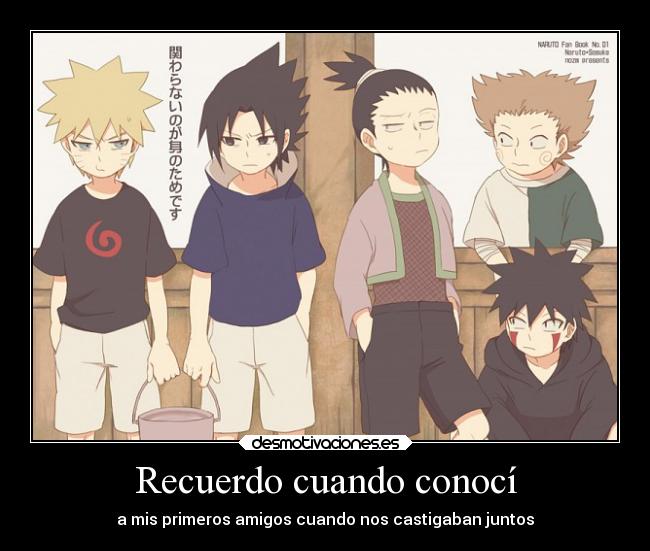 Recuerdo cuando conocí -